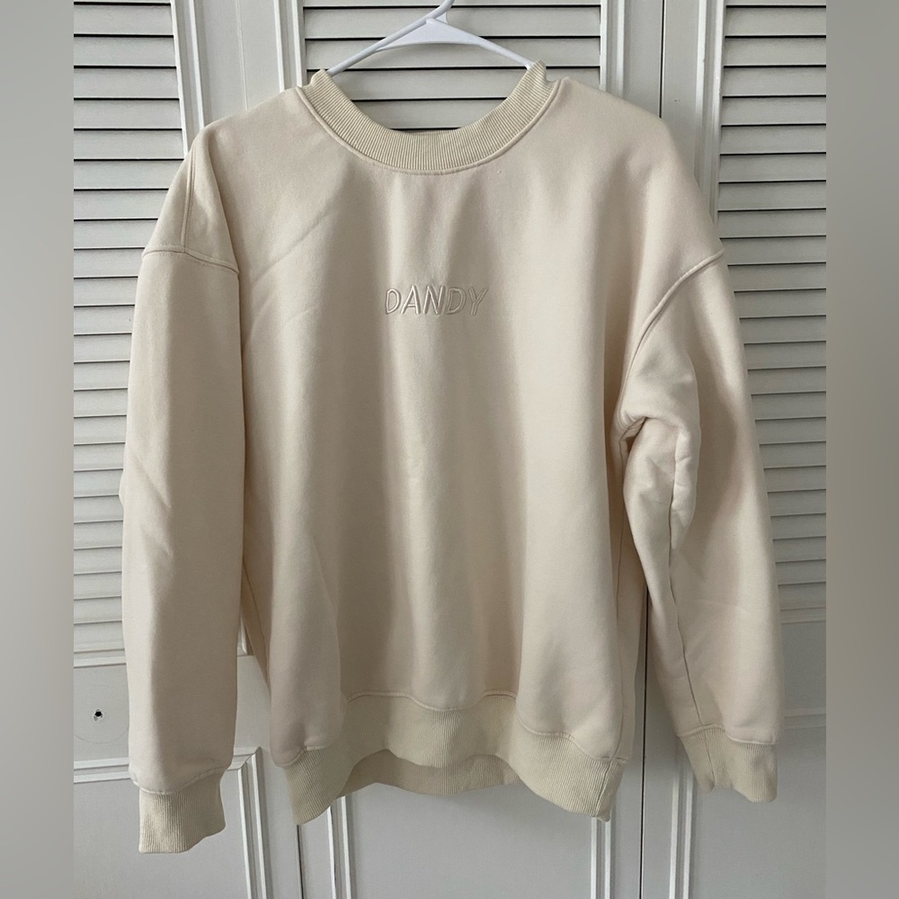 Dandy Worldwide "Yin+Yang" Let's Watch the Sunset Oversized Lux SWEATSHIRT